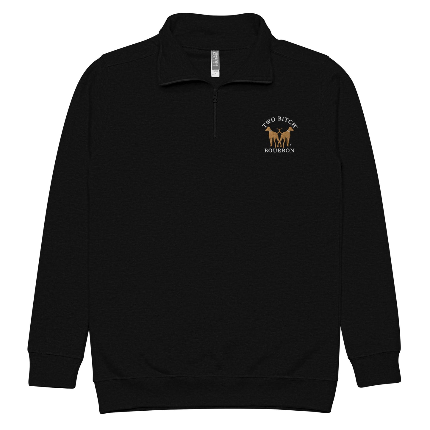 3/4 Zip Pullover with Embroidered Logo