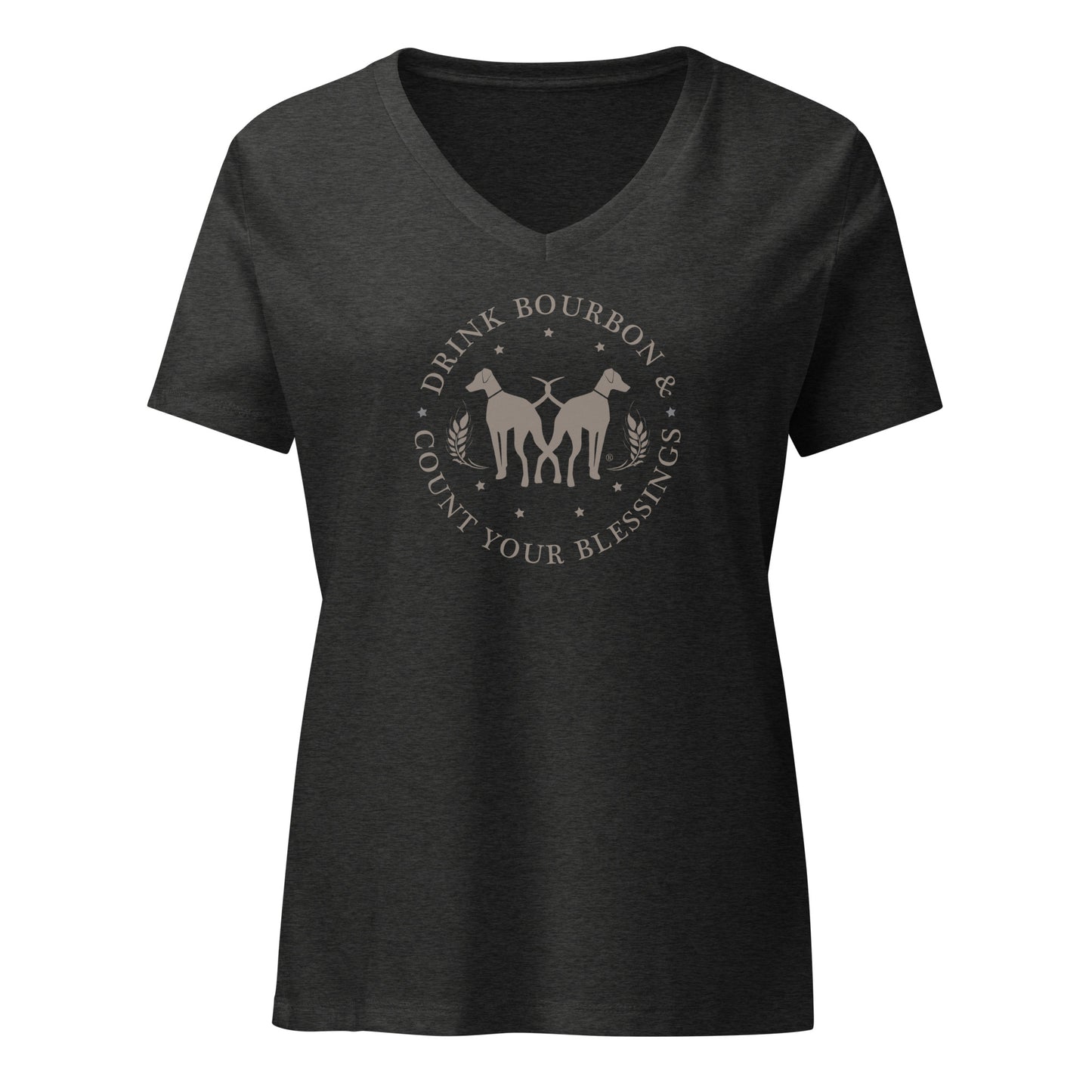 Drink Bourbon & Count Your Blessings V-Neck